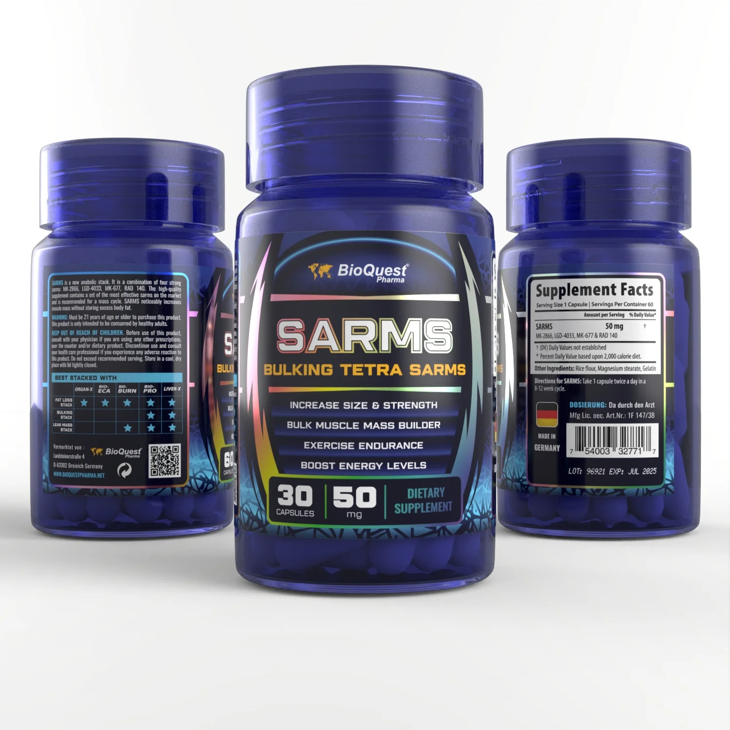 SARMS (BULKING) 30 Caps